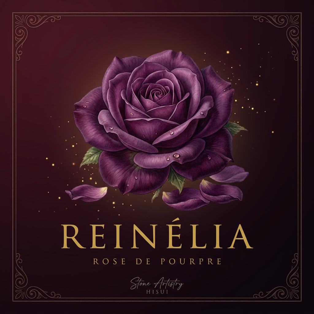 Reinélia 紫の薔薇ロゴ ── 誇りの輝石