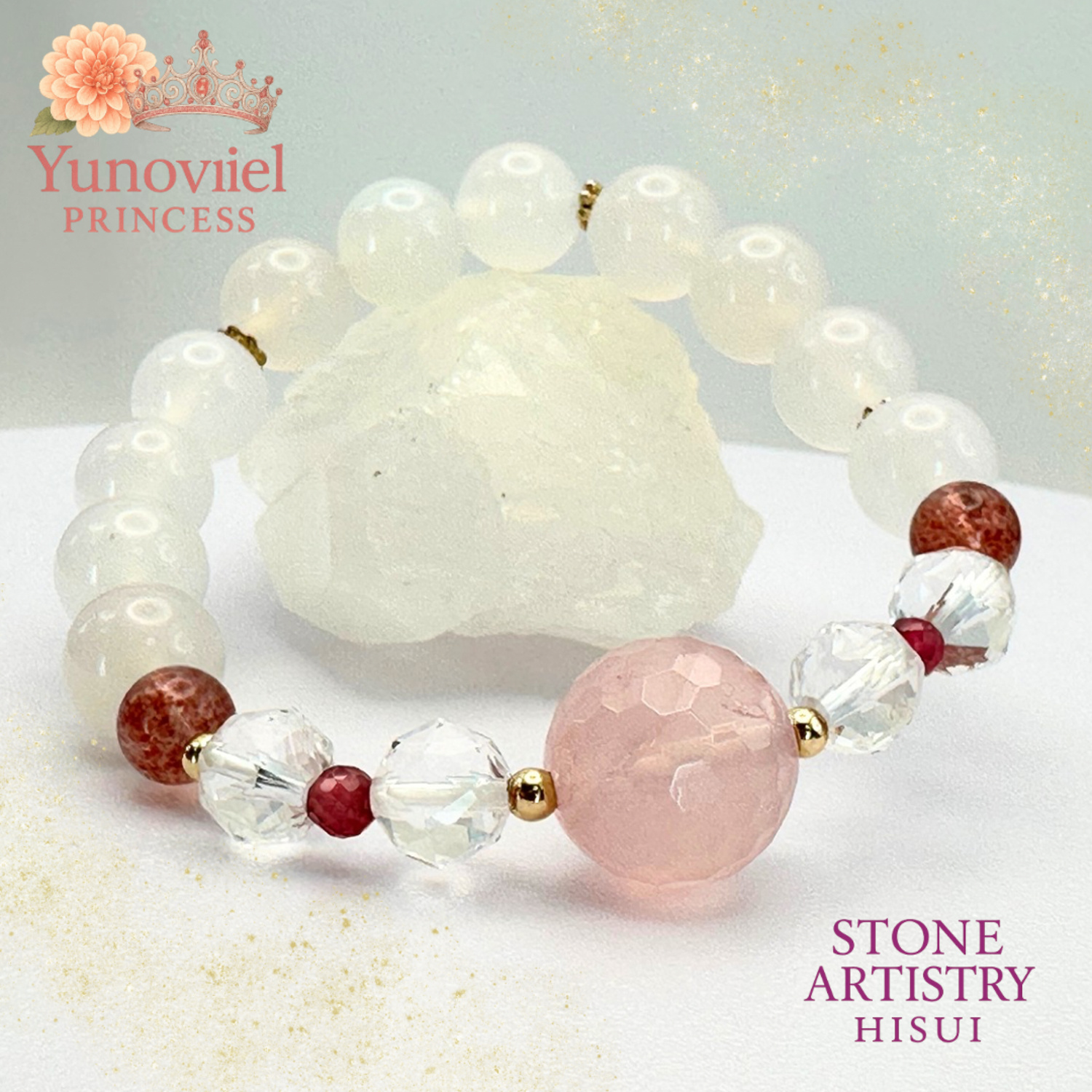 Yunoviel Princess Pink Bracelet